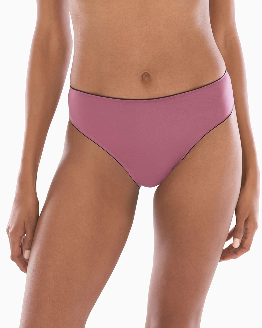 Microfiber Piped Hipster