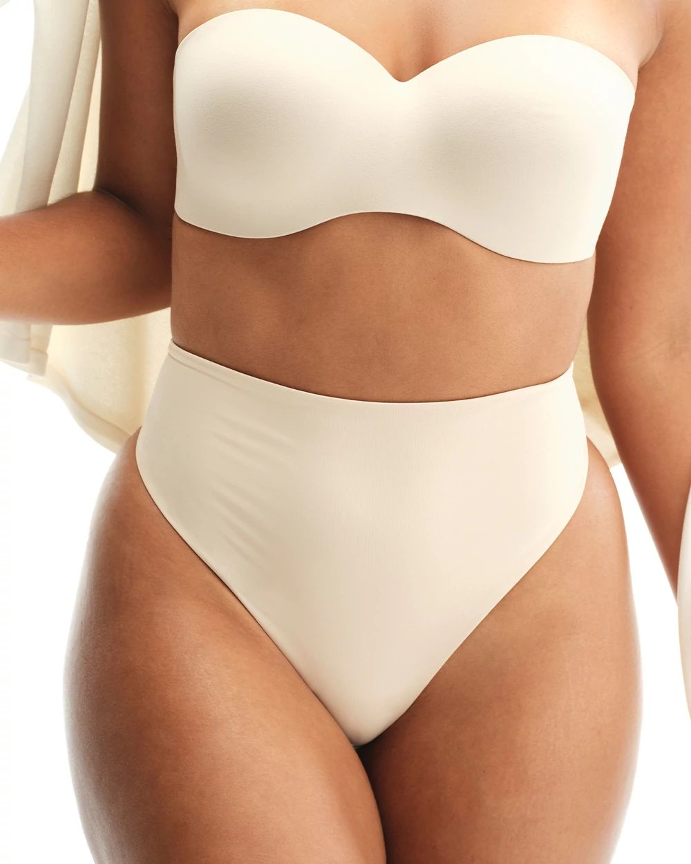 Vanishing Tummy High-Waist Thong Panty