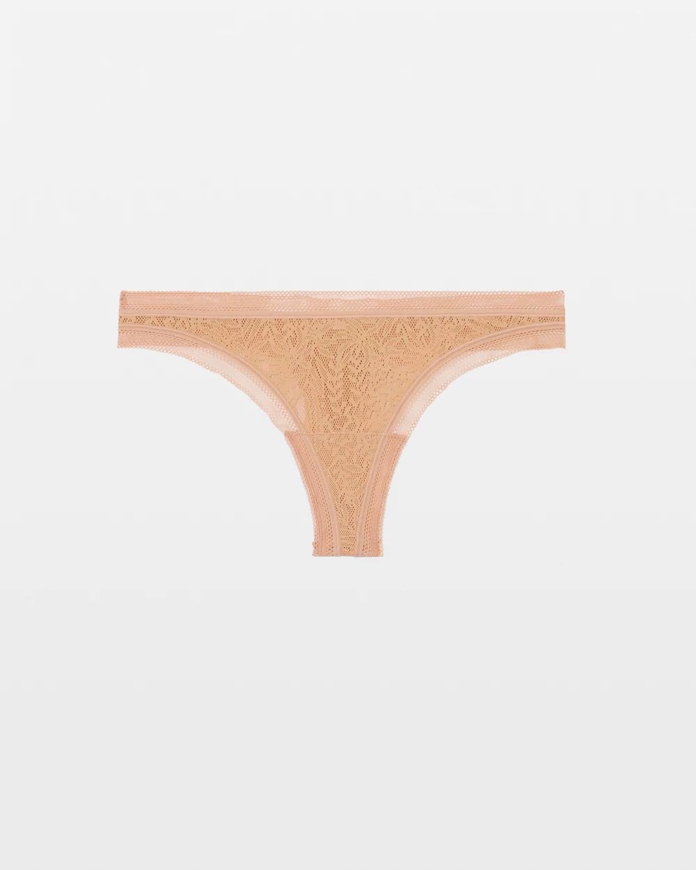Soma Thong Panty with Stretch Lace