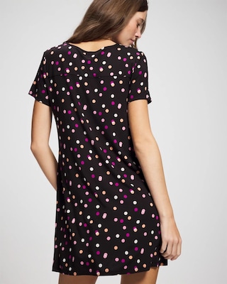 Short Sleeve Sleepshirt click to view larger image.