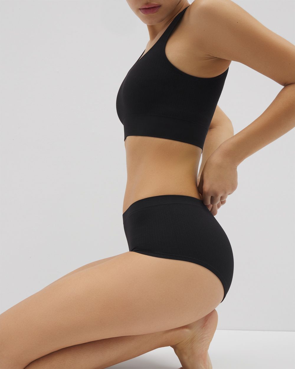 Seamless Rib Boyshort Panty