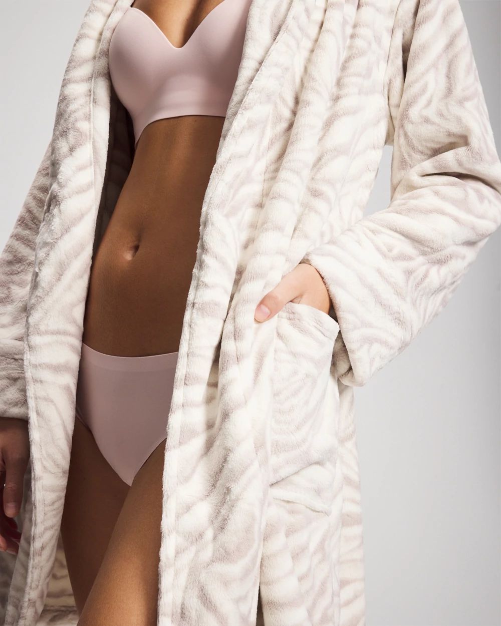 Plush Short Robe