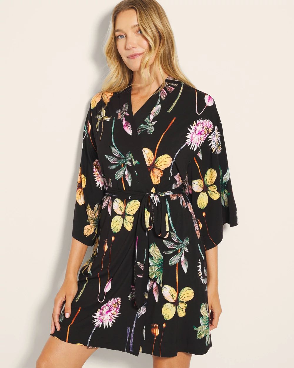 Cool Nights Short Robe