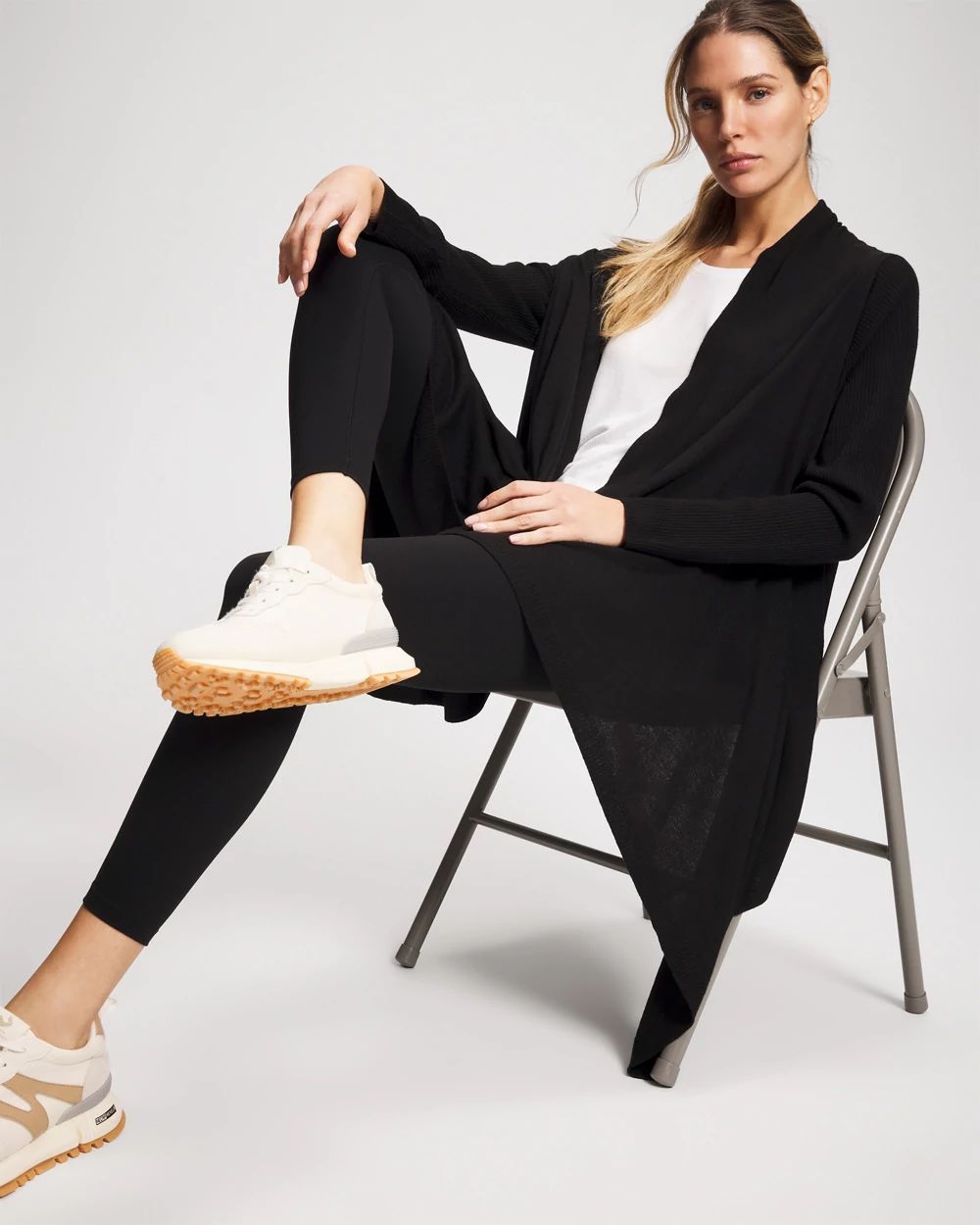 Lightweight Knit Sweater Wrap