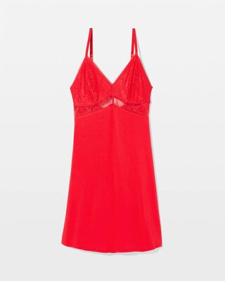 Soft Support Lace Chemise click to view larger image.