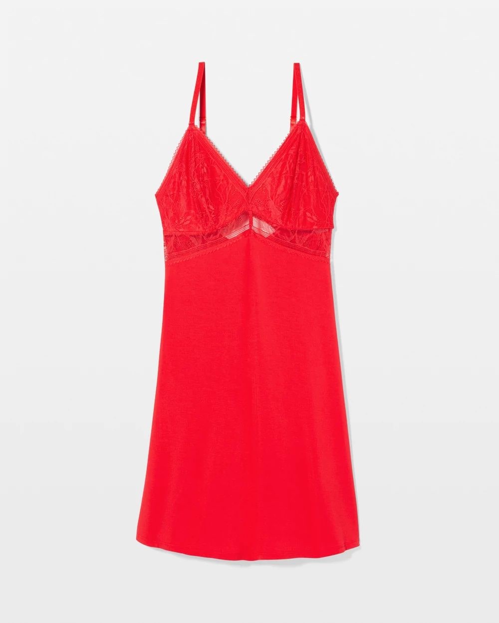 Cool Nights Soft Support Lace Chemise