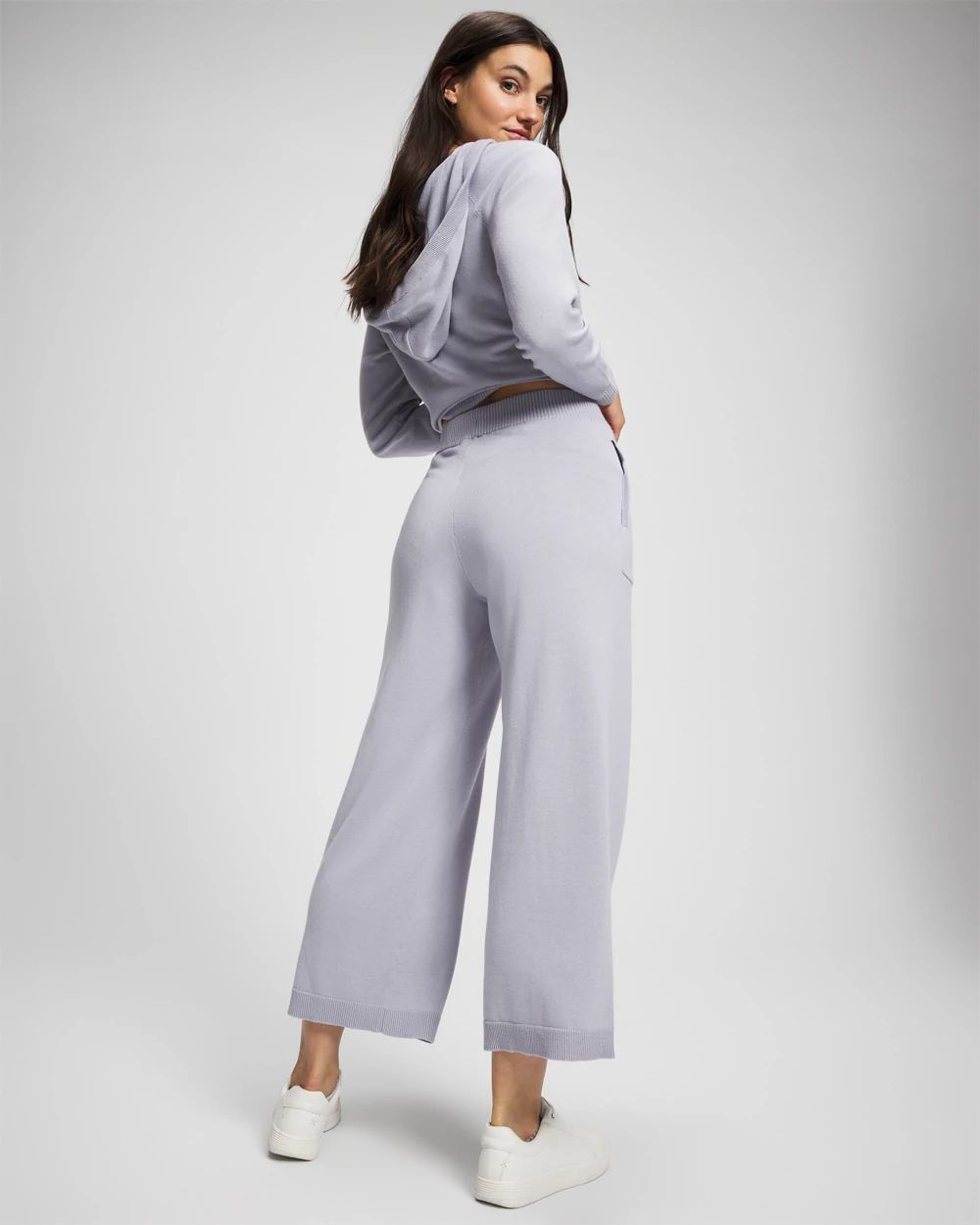 Cotton Sweater Crop Pant