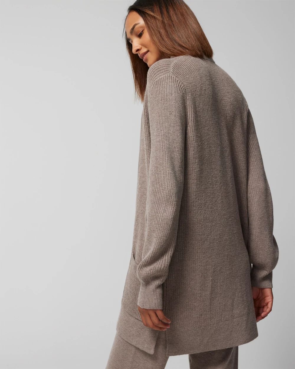 Open-Front Cardigan