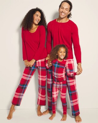Long-Sleeve Pajama Top