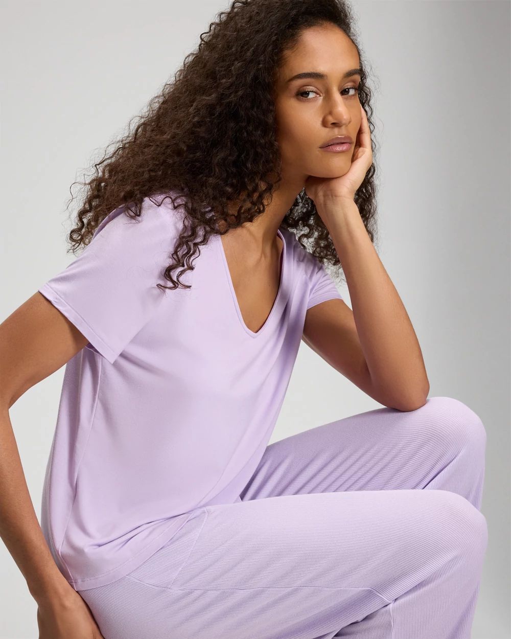 Cool Nights Short Sleeve Pajama Tee