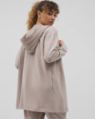 Essential Terry Hooded Wrap click to view larger image.