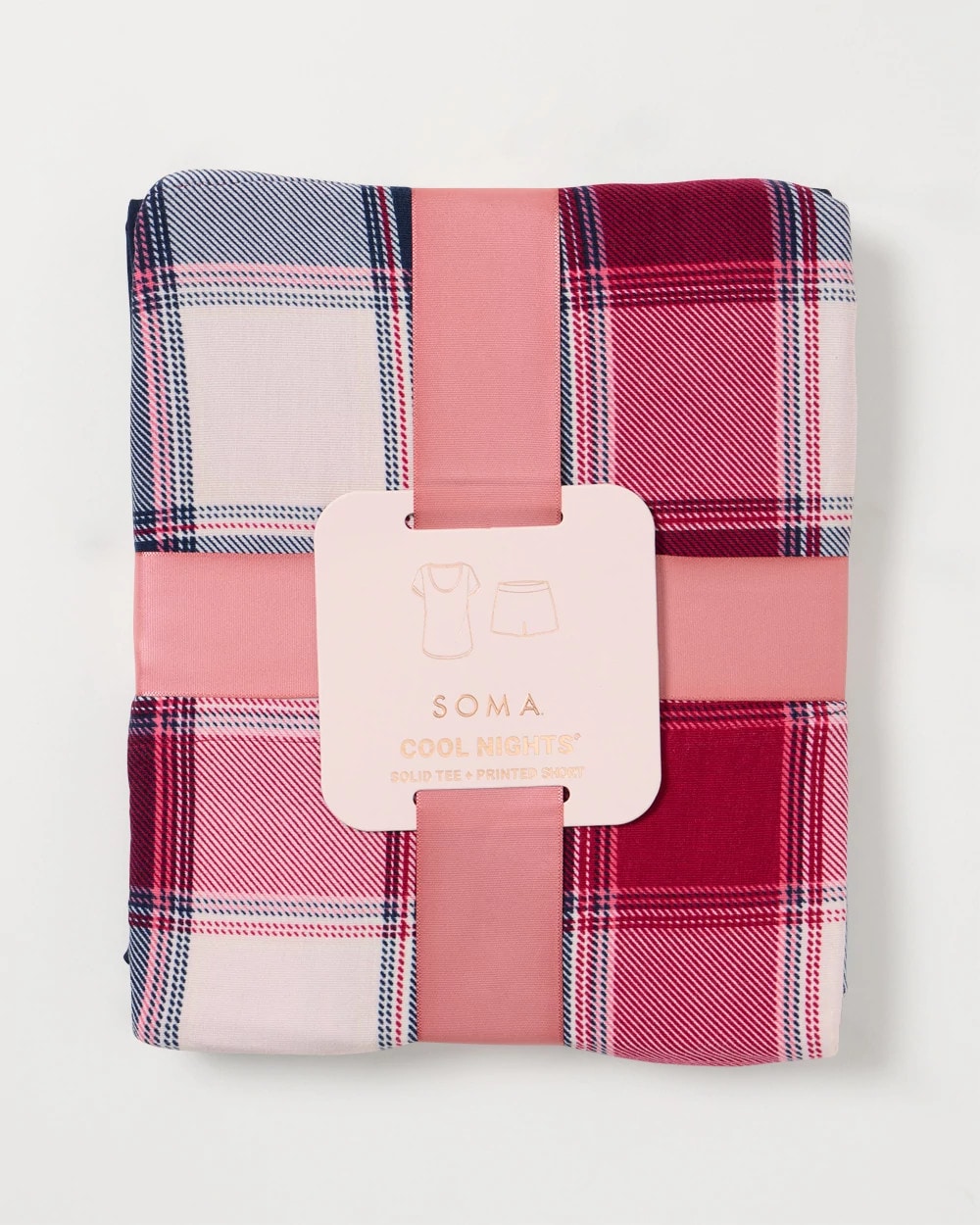 Packaged Short-Sleeve Short Pajama Set