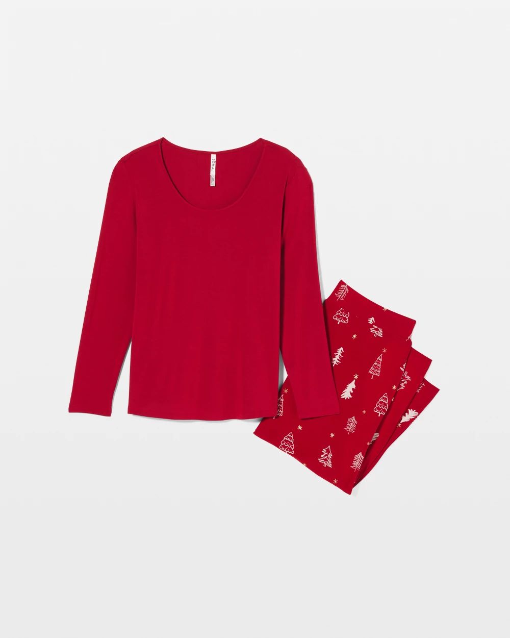 Cool Nights Packaged Long-Sleeve Pant Pajama Set