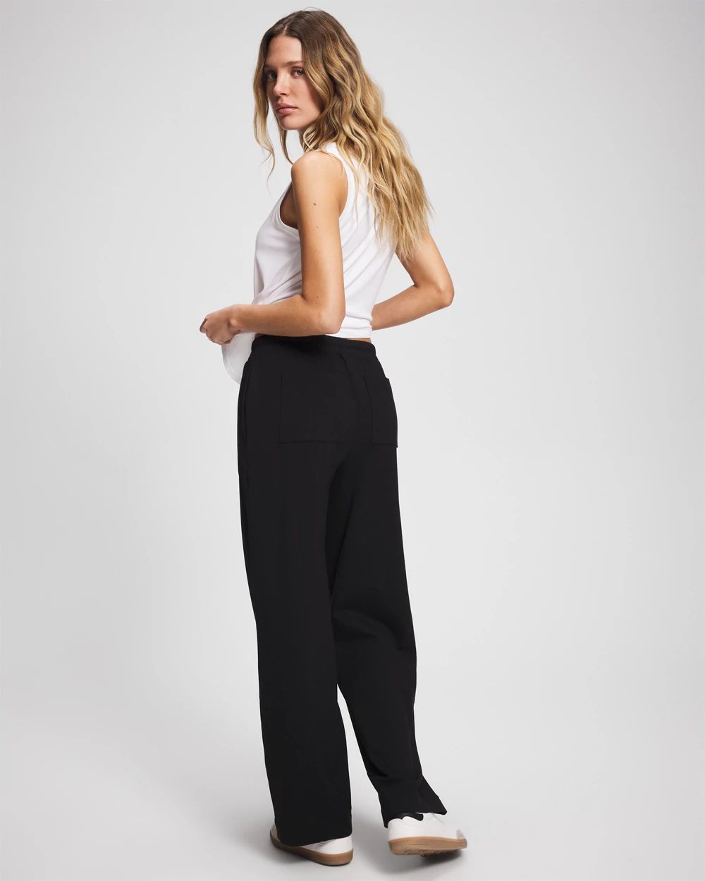 Essential Terry Straight Leg Pants