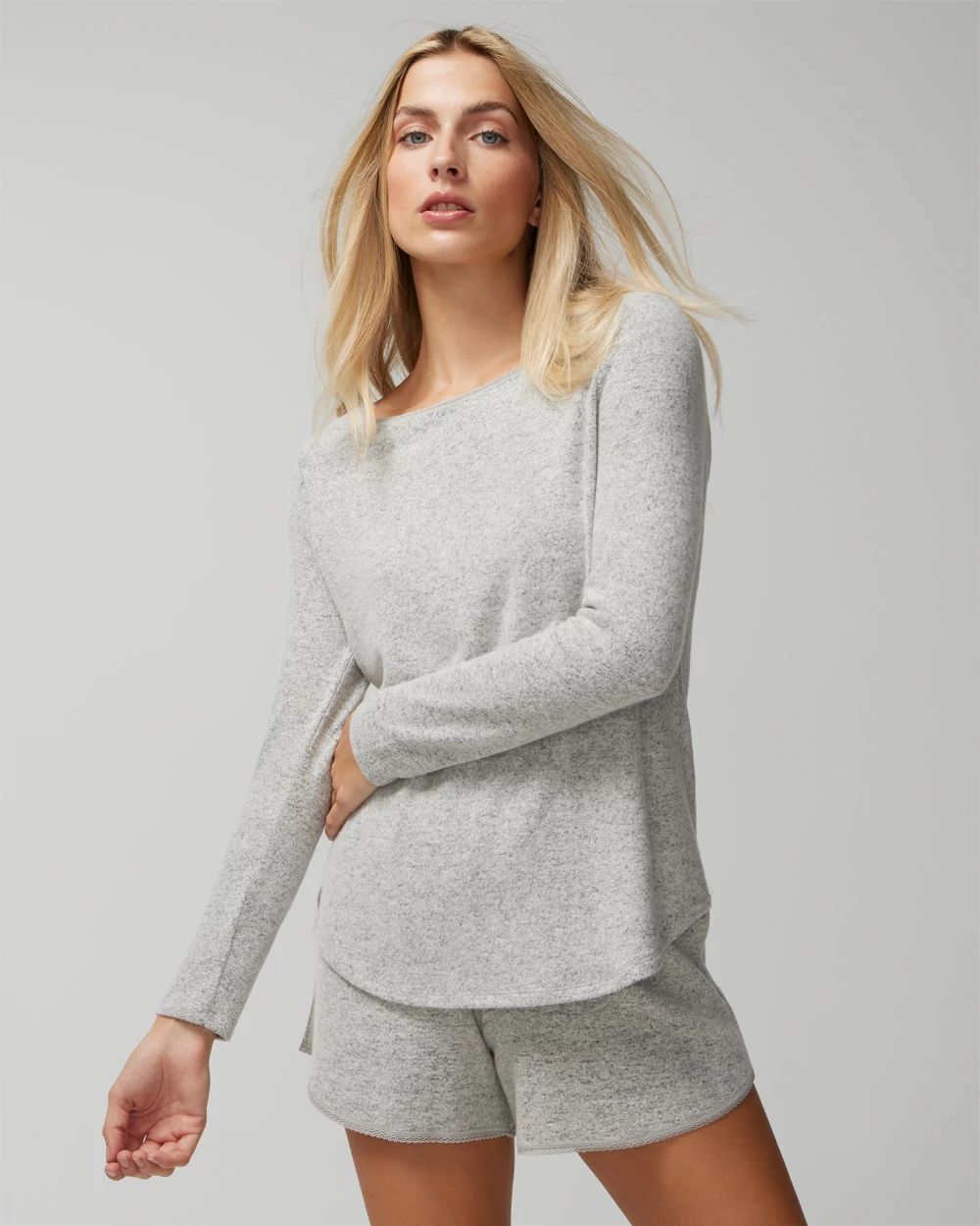 Long-Sleeve Pajama Top