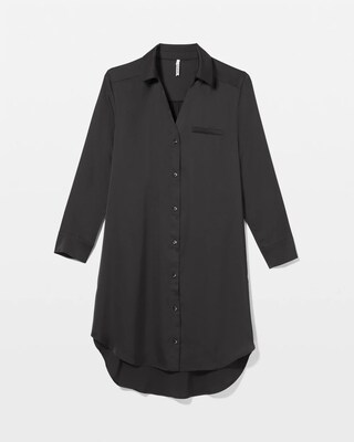 Button Front Sleepshirt click to view larger image.