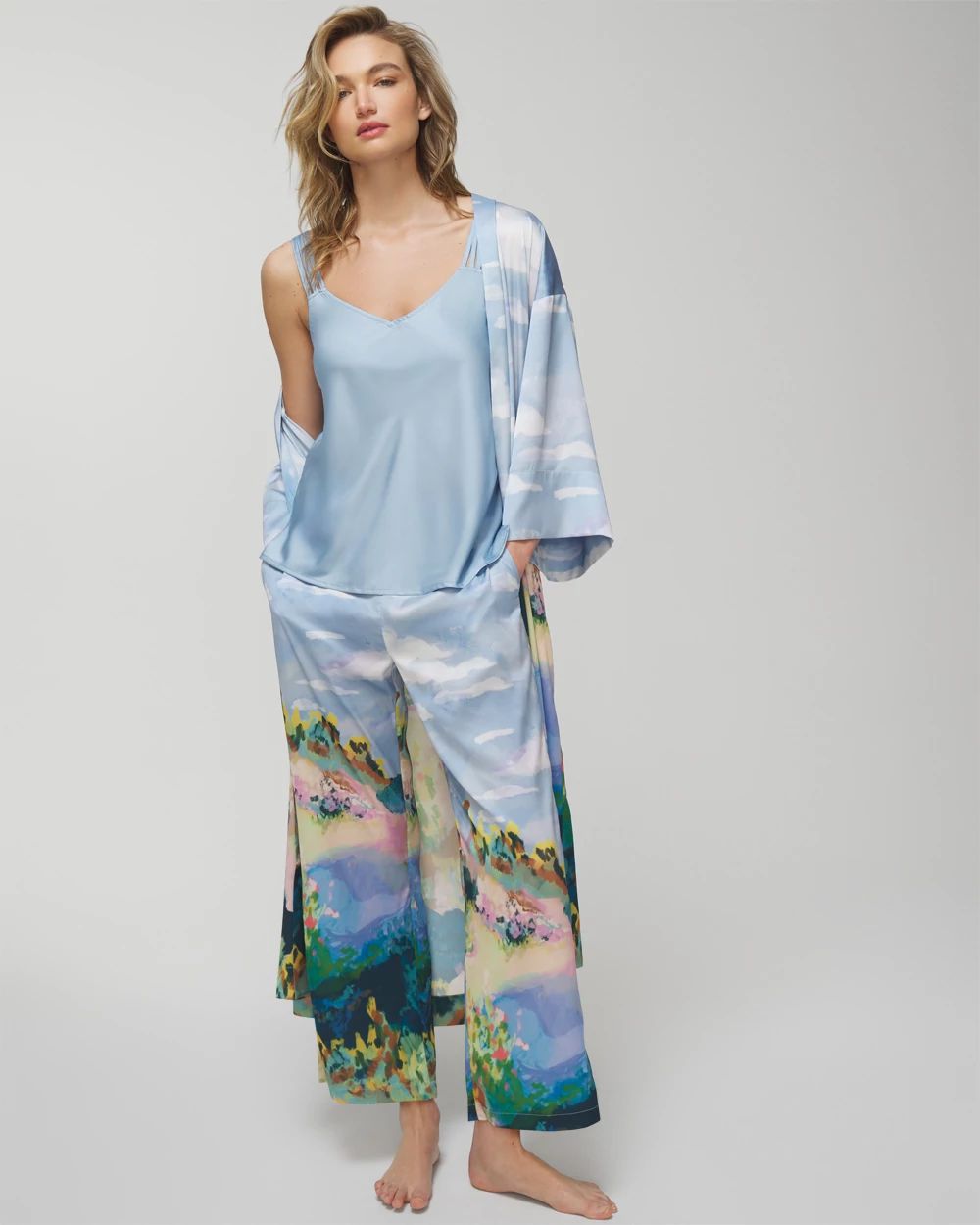 Satin Strappy Pajama Cami