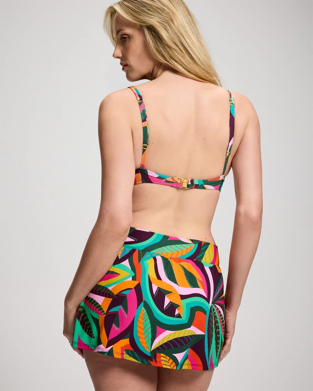 Bleu Rod Beattie Wild and Free Skirted Swim Bottom click to view larger image.