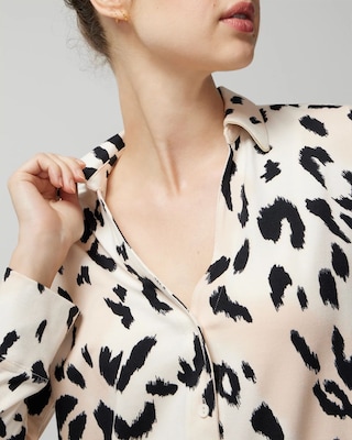 Long-Sleeve Pajama Top click to view larger image.