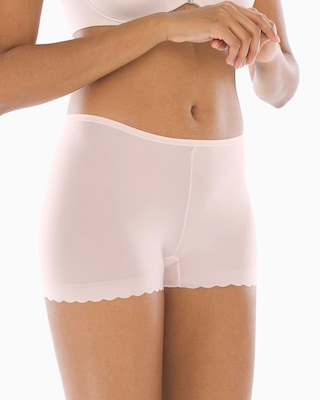 Microfiber Scallop Boyshort
