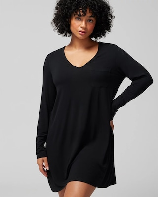 Long-Sleeve Sleepshirt