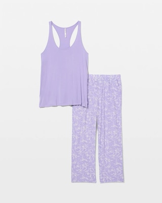 Tank + Crop Pants Pajama Set click to view larger image.
