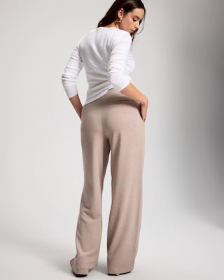 Modern Modal Relaxed Straight Leg Pants click to view larger image.
