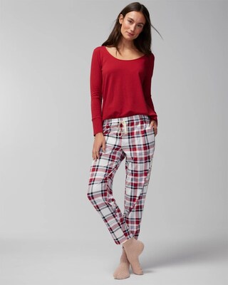 Ankle Pajama Pants