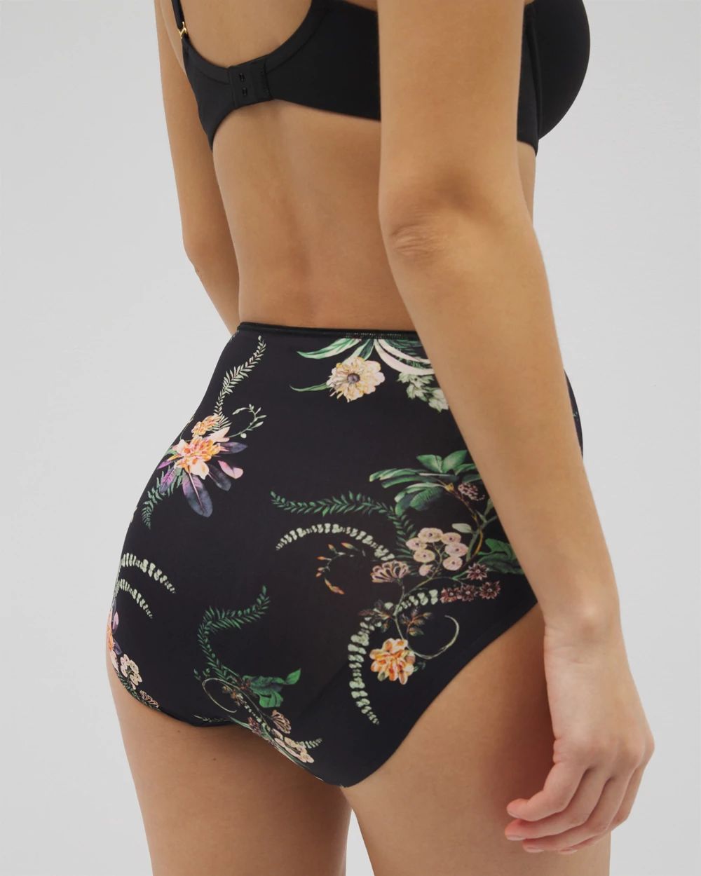 Vanishing Tummy High-Waist Brief Panty with Lace