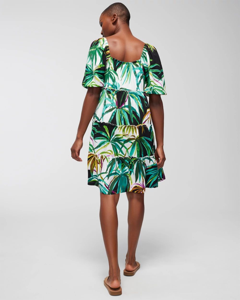 Tiered Short Bra Dress click to view larger image.