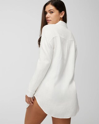 Button-Up Cover-Up