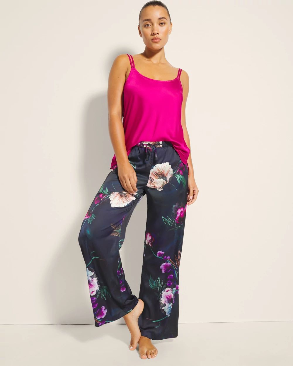 Printed Pajama Pants