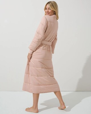 Long Puffer Robe