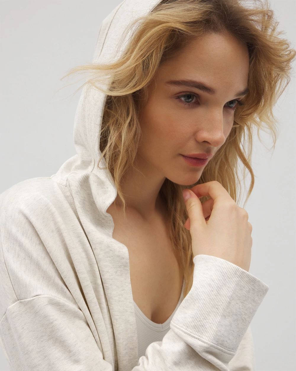 Essential Terry Hooded Wrap