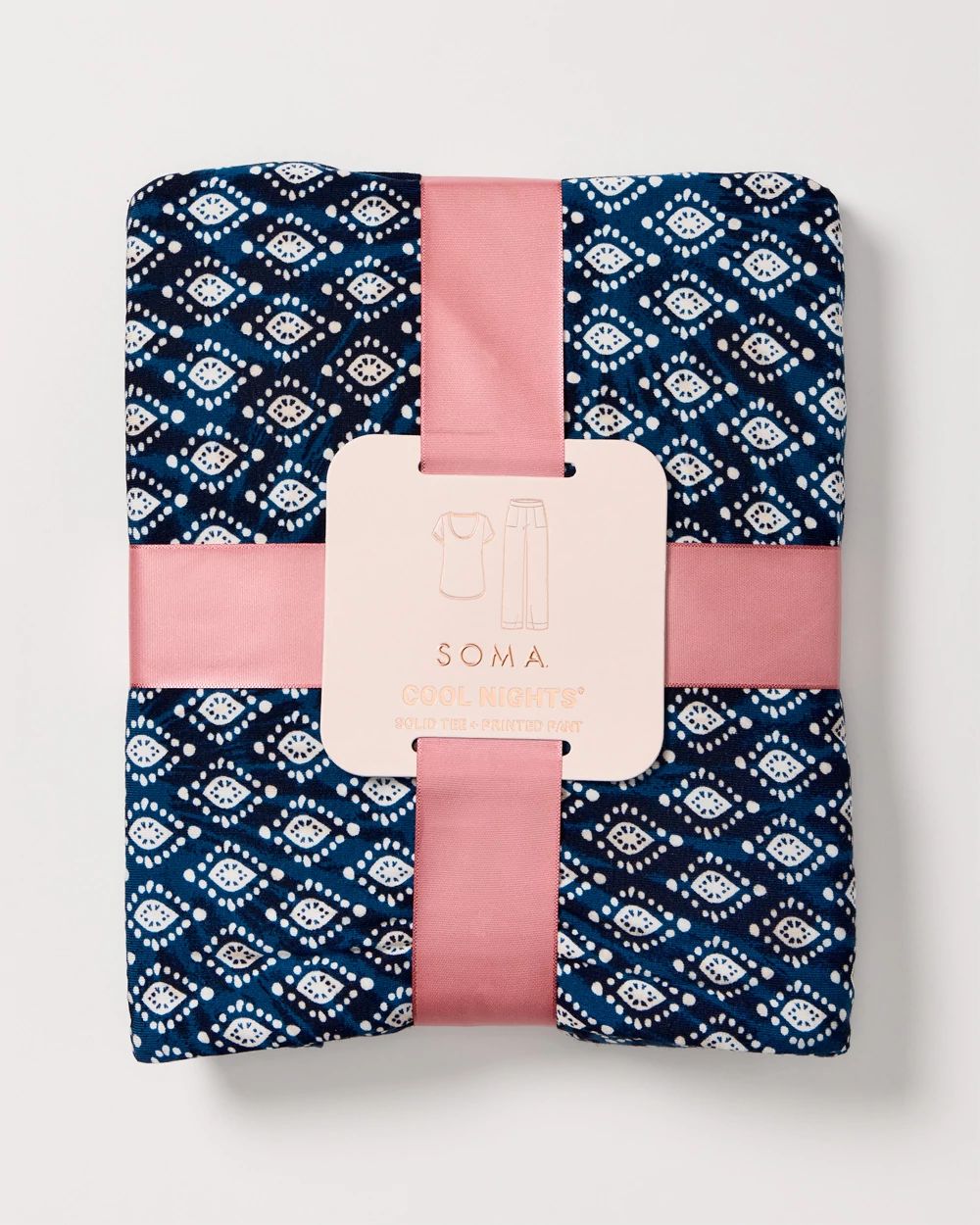 Cool Nights Packaged Short-Sleeve Pant Pajama Set