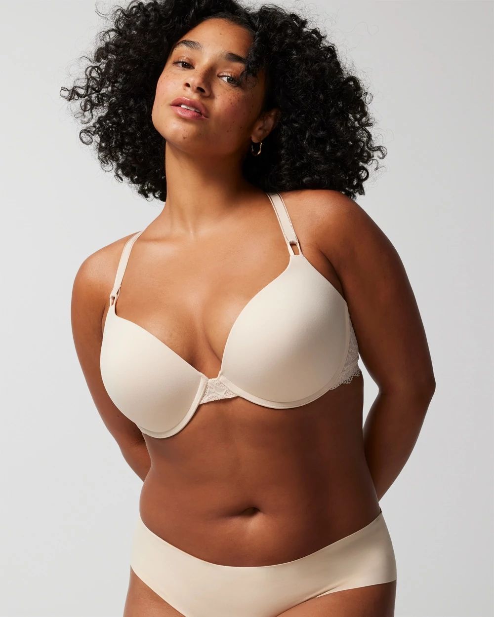 Embraceable Push-Up Plunge Bra with Lace