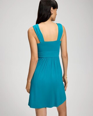 Shirred Bodice Short Bra Dress click to view larger image.