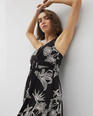 Cross Back Strap Bra Dress click to view larger image.