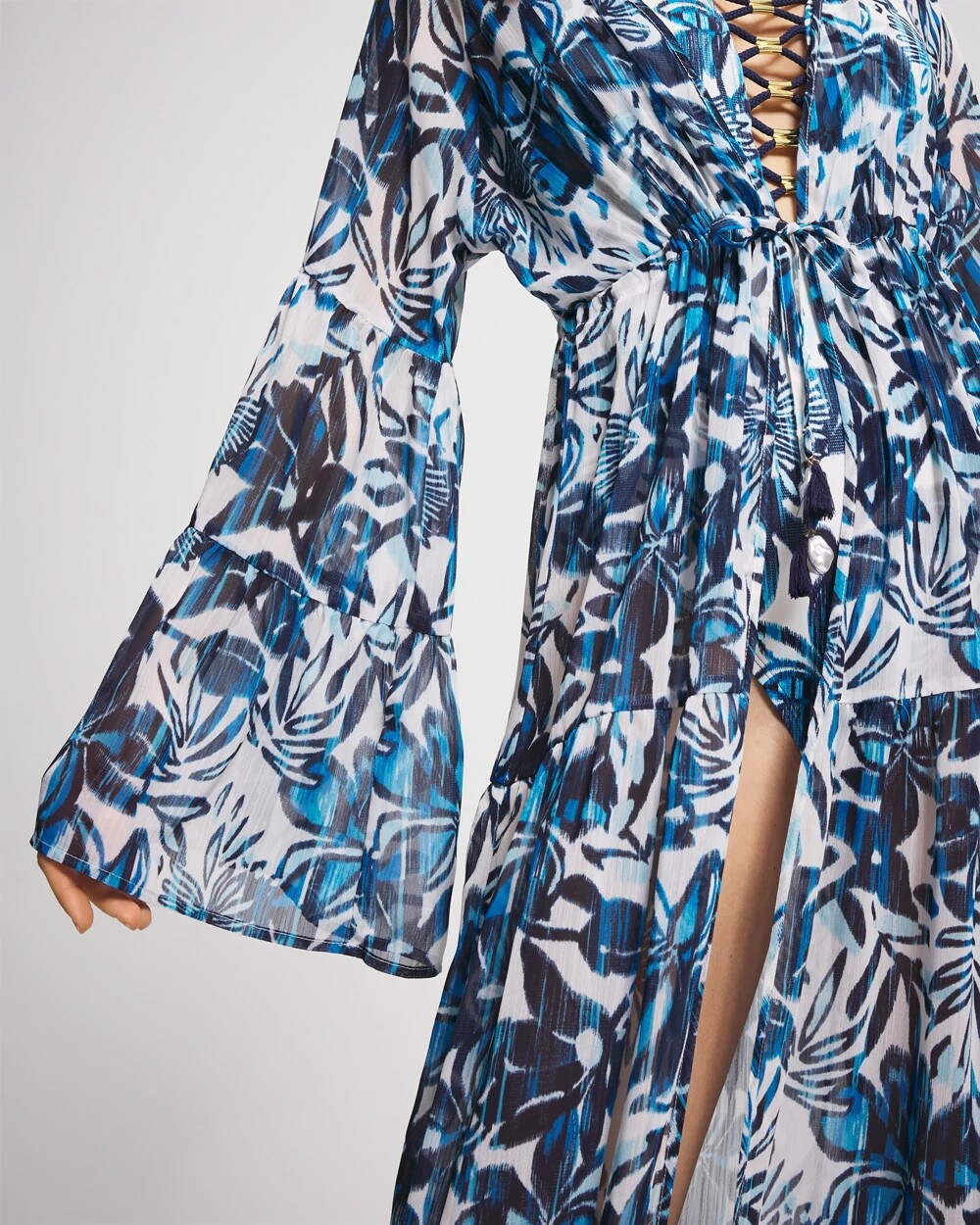 Turning Tides Keep It Moving Chiffon Dress