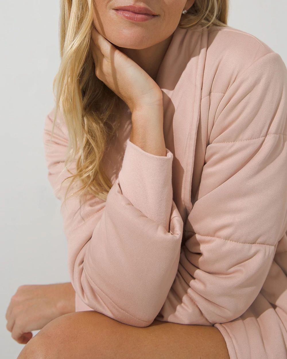 Long Puffer Robe