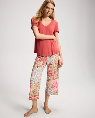 Short Sleeve Pajama Tee click to view larger image.