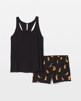 Tank + Shorts Pajama Set click to view larger image.