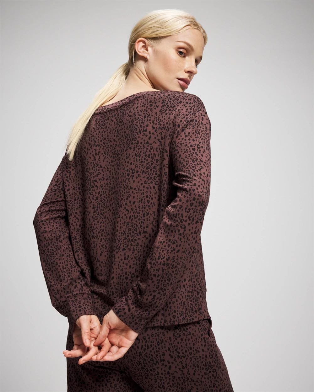 Long-Sleeve Pajama Top click to view larger image.