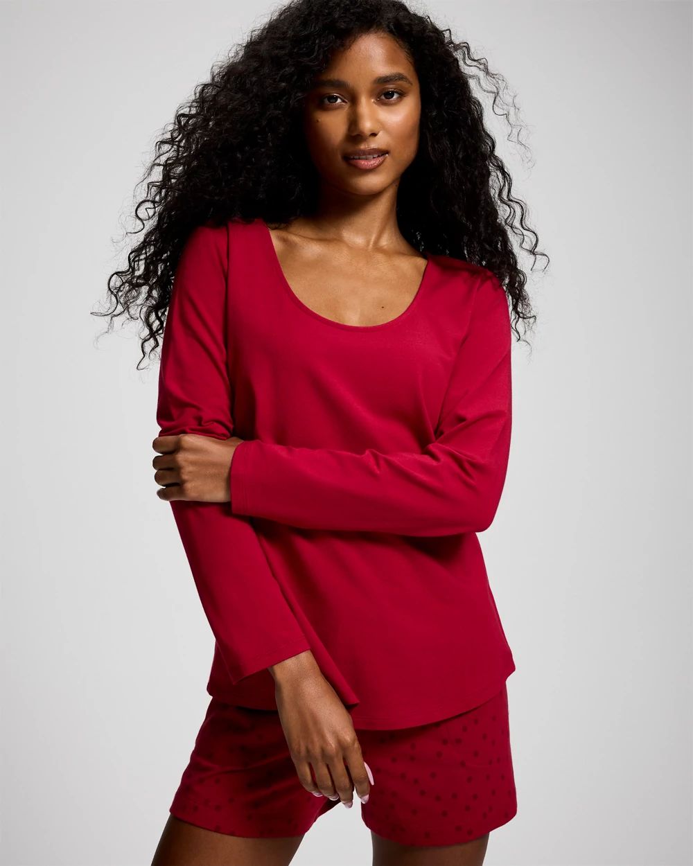 Embraceable Long-Sleeve Pajama Top