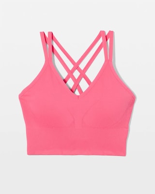 Longline Bra with Strappy Back click to view larger image.