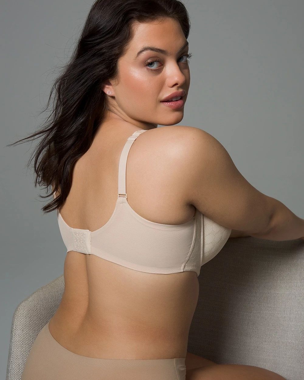 Stunning Support Full Coverage Bra with Geo Lace