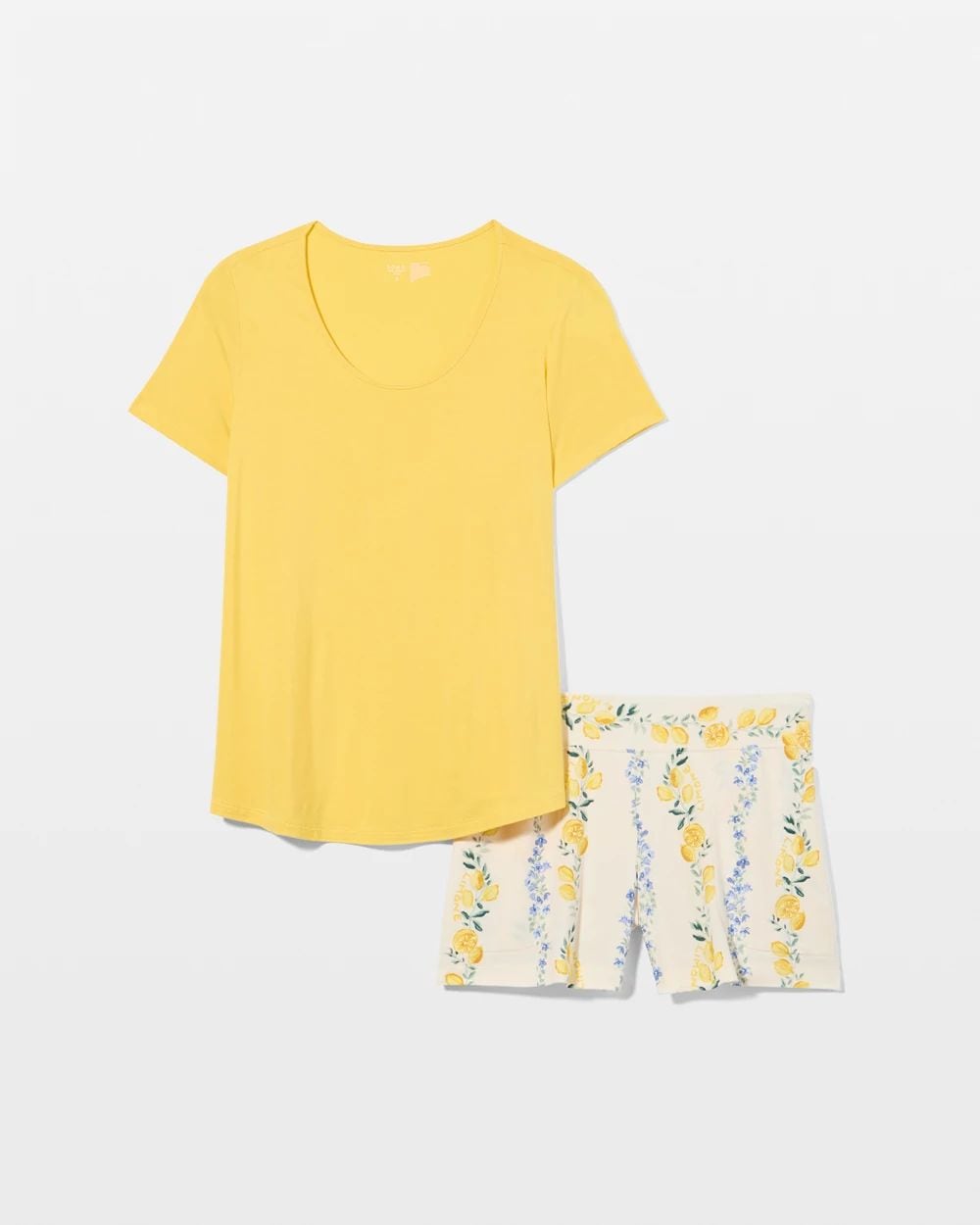 Cool Nights Short Sleeve and Short Pajama Set