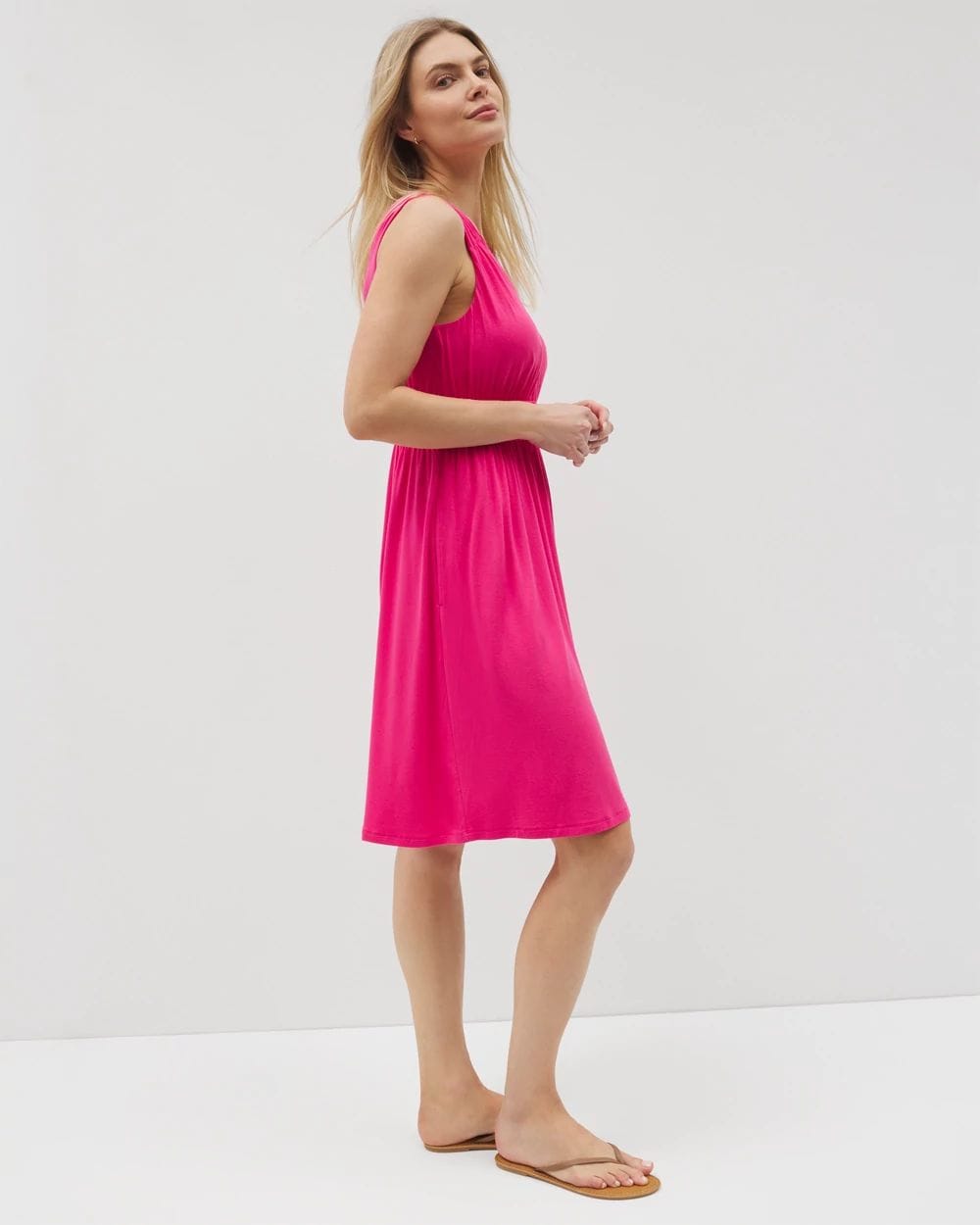 Soft Jersey Riviera Short Bra Dress