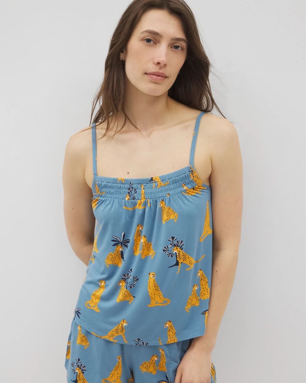Cool Nights Smocked Pajama Cami