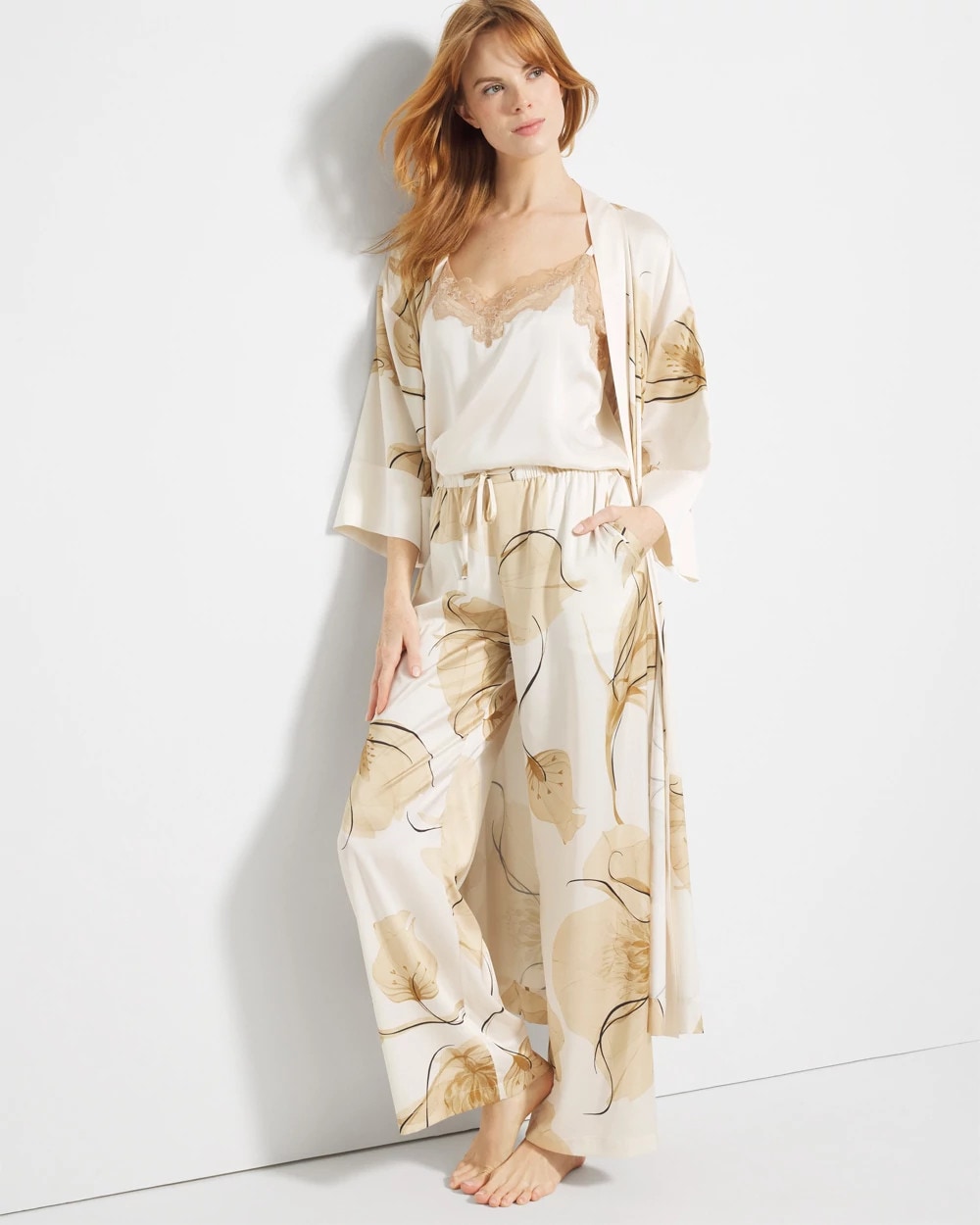 Printed Pajama Pants